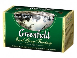 Чай Greenfield Эрл Грей Фэнтази (черный чай с бергамотом), 2 × 25